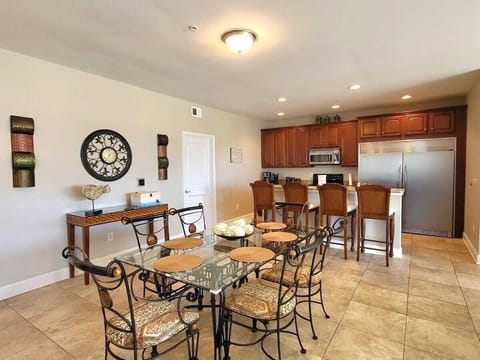 Glass table replaced with wooden.