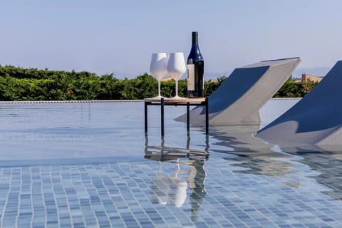 Relaxing  at the Pool side