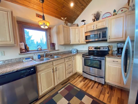 ...and is stocked with all the cooking and baking gadgets and accouterments you might need to whip up a delicious meal