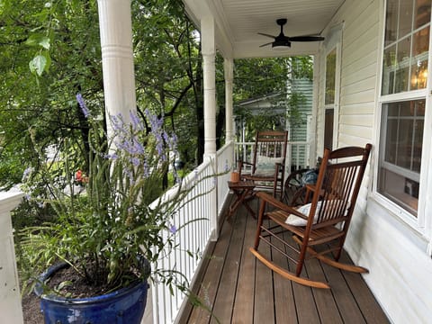 Sit on the porch and relax after a long day hiking the Shawangunk trails
