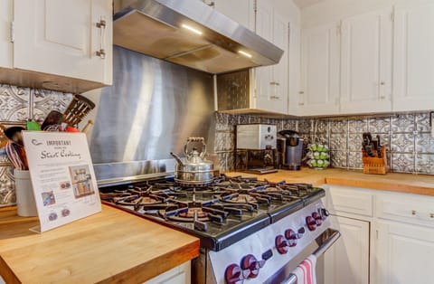 Wolf stove and coffee options