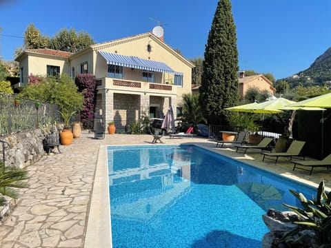View of the Villa from the pool