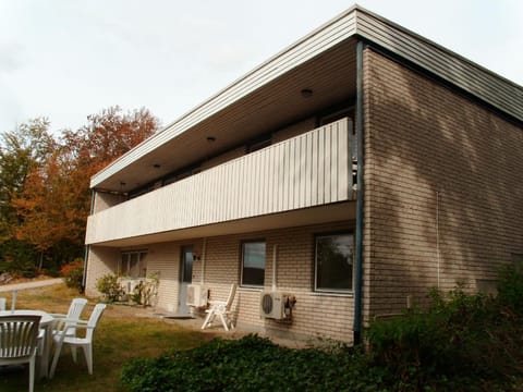 outside