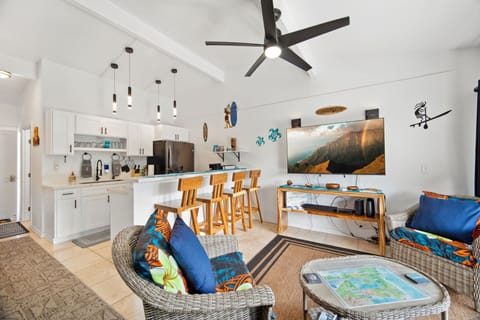 Open Concept Living Area and Kitchen