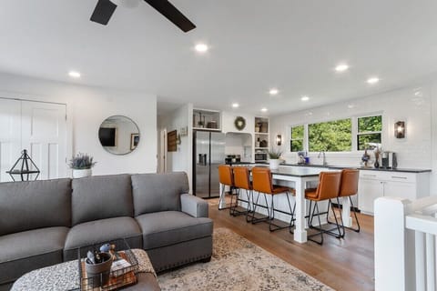 Open concept to living room