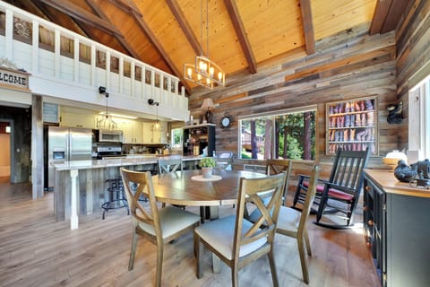 Dining area/kitchen.