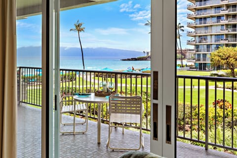Wake up to the sound of the ocean and unwind with a view that never gets old, your private balcony, front-row seats to paradise.