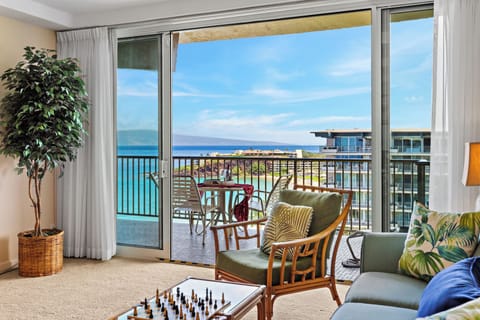Seamless indoor-outdoor living at its finest. Relax in the inviting living area and step right out onto your private balcony. Where island breezes and stunning views await.