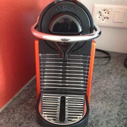 Also a Nespresso-Machine is available, but the capsules need to be organized by yourself