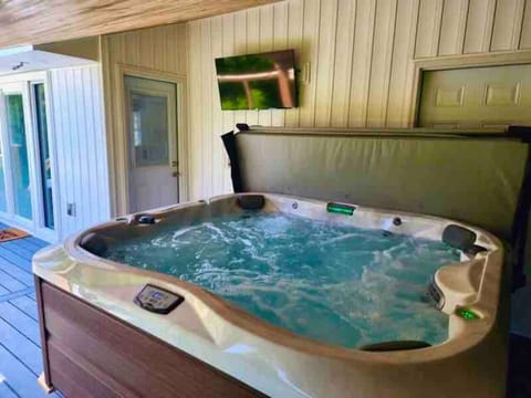 Covered Hot Tub