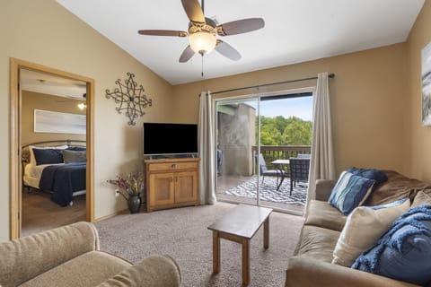 Make lasting memories with loved ones in this inviting condo - gather around the table for a friendly board game competition or snuggle up and enjoy a movie night on the TV in the evenings.