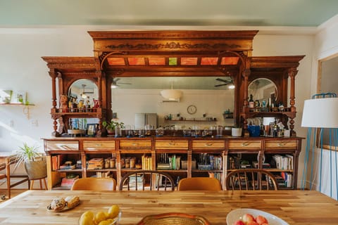 Welcome to Wyatt's Saloon where the original 1800's bar is our favorite feature! 