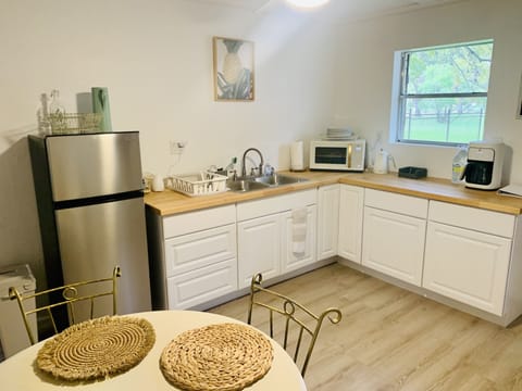 Kitchenette in the Casita.