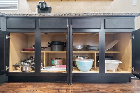 Kitchen is fully equipped so that you can feel like home for long stays.