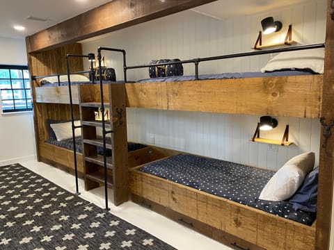 Custom made bunk area