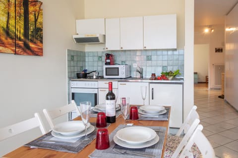 Kitchen and dining area
