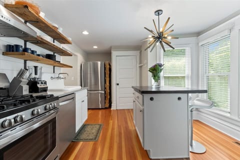 Full view of kitchen