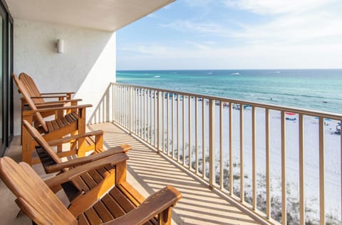 Private balcony.