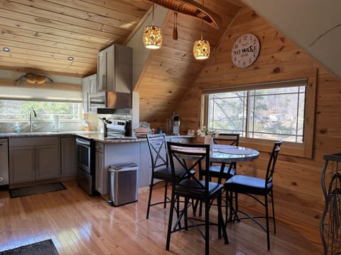 Dining Area, Coffee Bar & Kitchen