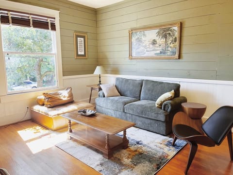 Living room with sleeper sofa