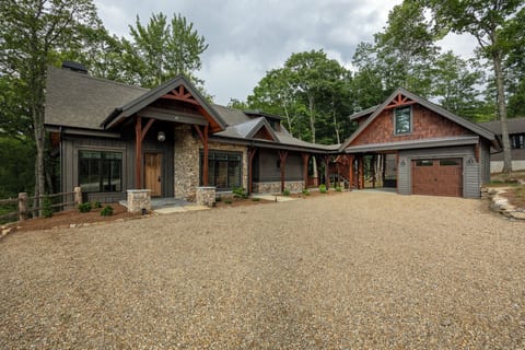 Front of House and Garage