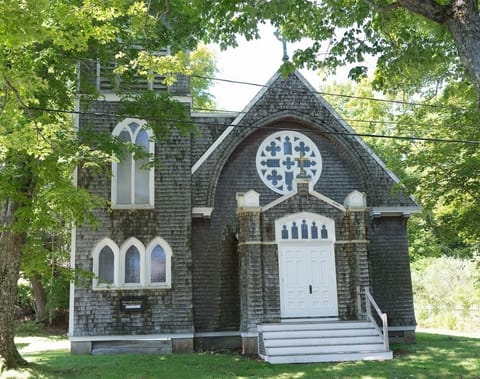 Front of the church now called The Sanctuary