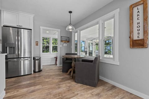 There is so much natural light from all the windows!