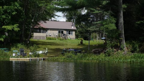 View of house from river 