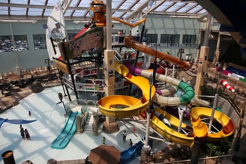 Chase big-slide excitement with towering twists and colorful turns.