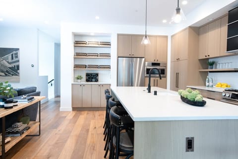 Fuel your adventure with meals made here — fully equipped modern kitchen.