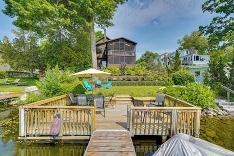 Queensbury Vacation Rental | 3BR | 2BA | 1,370 Sq Ft | Stairs Required to Enter