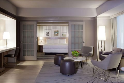 Stretch out in a spacious suite designed for easy lounging.