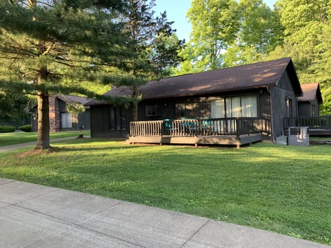 Exterior view of a cabin