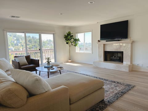 Our family room is definitively a Room with a View (none of which get old!)