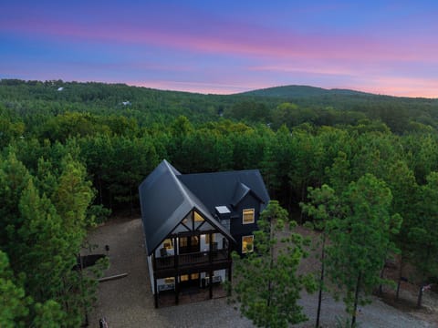 Aerial View of Stress Less Lodge 