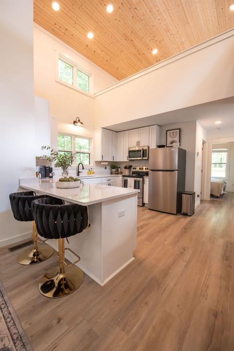 Cozy Bar Seating for Two