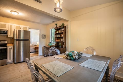 Beautifully decorated kitchen area