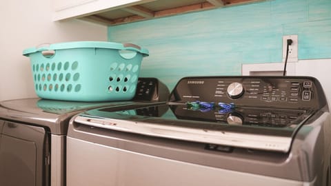 Enjoy the convenience of in-unit laundry