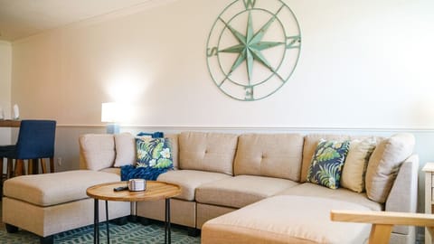 Gather `round and get comfy. Our spacious sectional couch is perfect for family time or a cozy night in