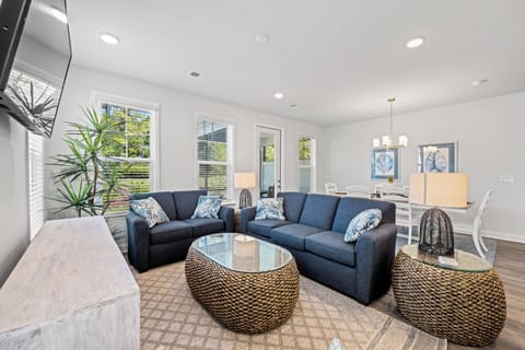 Plenty of space in this living room to gather and spend time together!