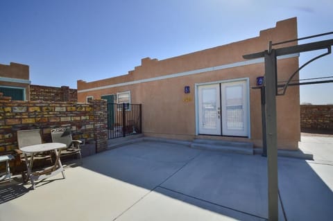 Main casita with 800sq ft concrete patio