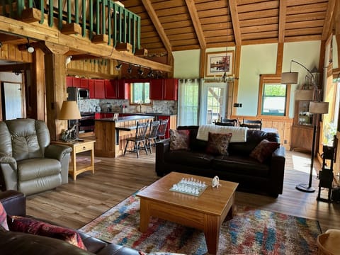 Living Room with two pull out sofas