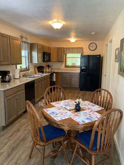 Large kitchen/dining area 