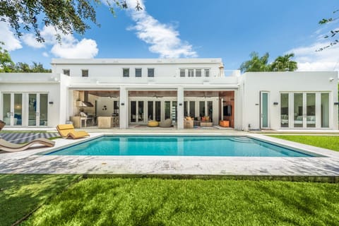 Family friendly home featuring a large pool and spacious patio