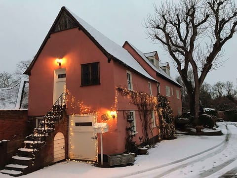The Tallow Factory in the snow