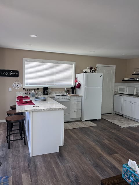 Casual counter seating