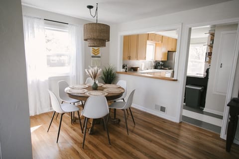 Dining with pass through to kitchen