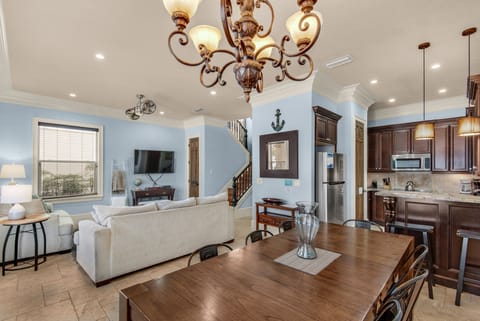 Dining to living room view