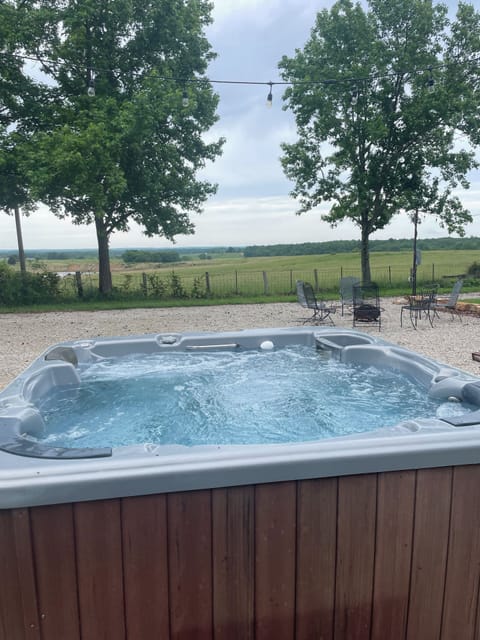 Hot tub added May of 2024