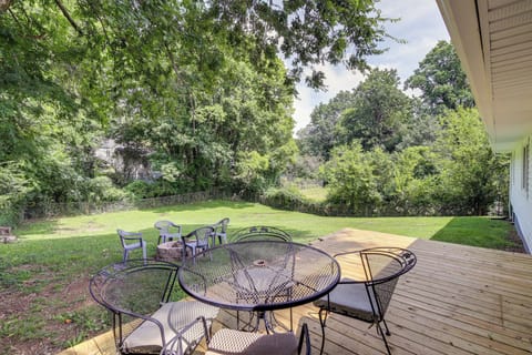 Deck | Dining Area | Fire Pit | Fenced Backyard
